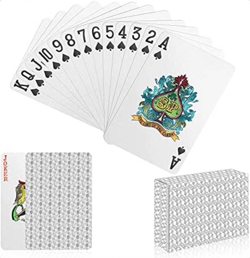 Golden King Zilvere Pokerkaarten