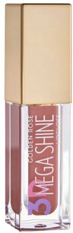 Golden Rose 3D MEGA SHINE LIPGLOSS NO:107 Met Vitamine E VEGAN