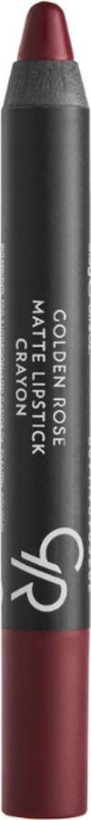 Golden Rose Crayon Matte Lipstick 02 Merlot