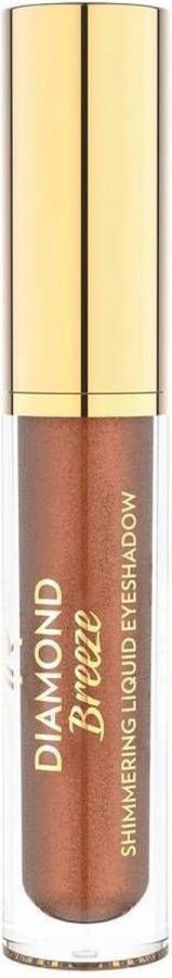 Golden Rose Diamond Breeze Shimmering Liquid Eyeshadow NO: 03 Vloeibare oogschaduw glanzend met zachte applicator
