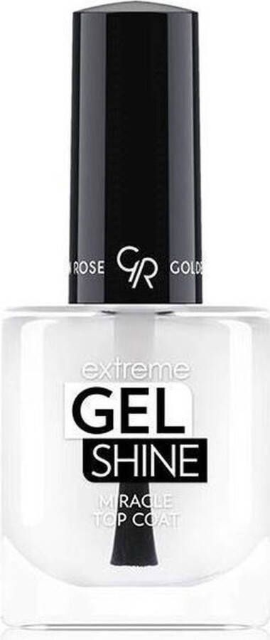 Golden Rose Extreme Gel Shine MIRACLE TOP COAT Nagellak Exteme Glans Toplak