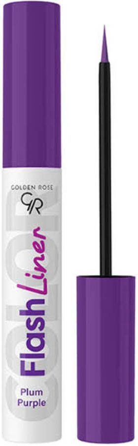 Golden Rose Flash Liner Plum Purple Gekleurde Eyeliner 107