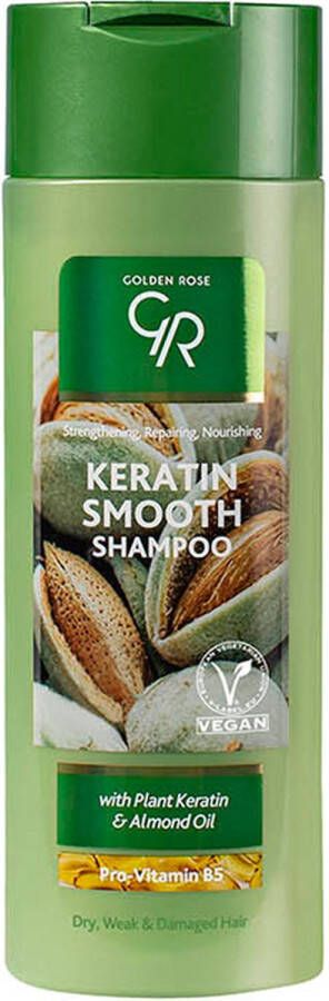 Golden Rose Haircare KERATIN SMOOTH Shampoo Vegan & Duurzaam