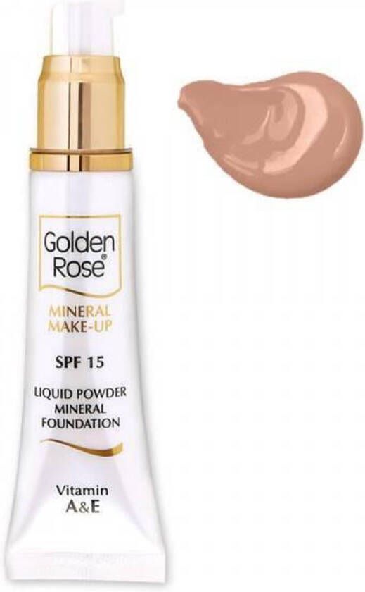 Golden Rose Liquid Powdery Mineral Foundation NO: 08
