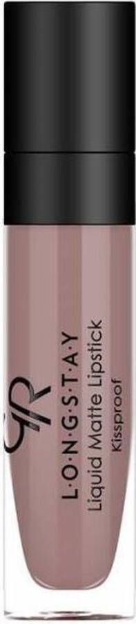Golden Rose Longstay Liquid Matte Lipstick 10 Paars Kissproof