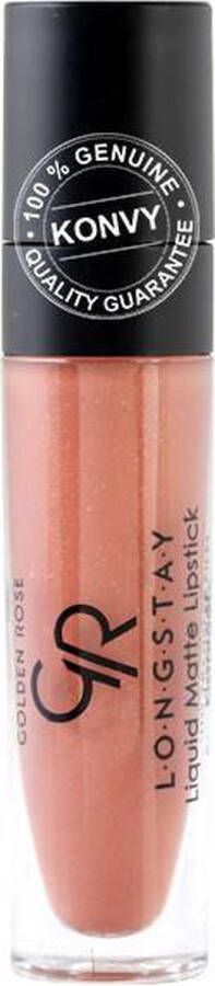 Golden Rose Longstay Liquid Matte Lipstick 11 Beige Kissproof