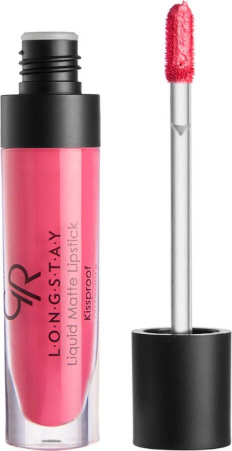Golden Rose Longstay Liquid Matte Lipstick 2 Candy Pink Kissproof