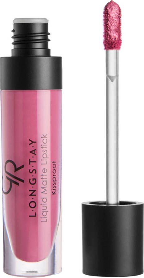 Golden Rose Longstay Liquid Matte Lipstick NO: 21 Matte vloeibare lippenstift langhoudend geeft niet af