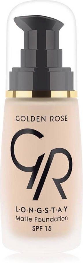 Golden Rose Longstay Matte Foundation NO: 06 Vloeibare Matte Foundation