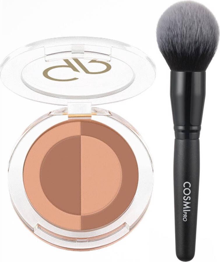 Golden Rose Mineral Bronzer Set is een must-have Mineralen bronzer VEGAN