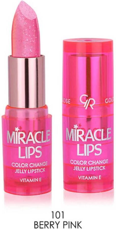 Golden Rose Miracle Lips Kleur Veranderende Lipstick pH waarde 101 Roze