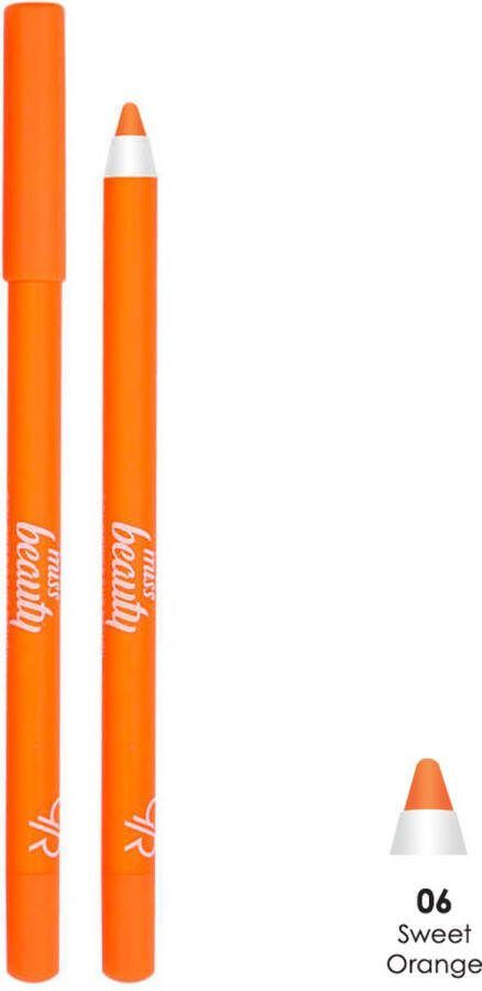 Golden Rose Miss Beauty Colorpop Eyeliner Pencil 06 Oranje Kingsday Look