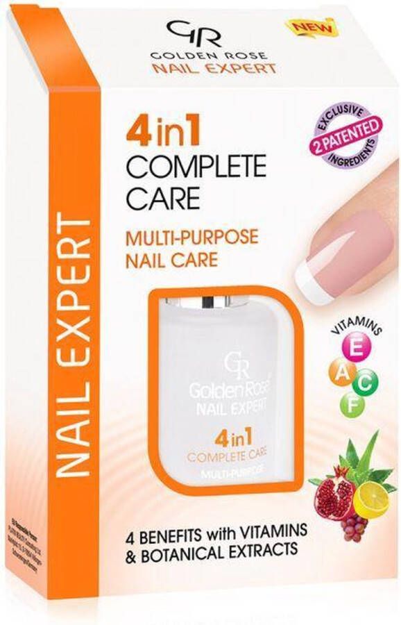 Golden Rose N.Expert 02: 4IN1 COMPLETE CARE MULTI-PURPOSE Nagelverzorging Vegan