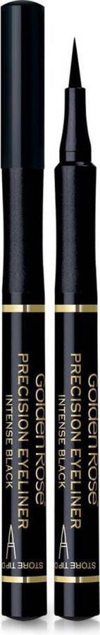 Golden Rose Precision Liner Waterproof Stift eyeliner met een makkelijke punt Black Zwart