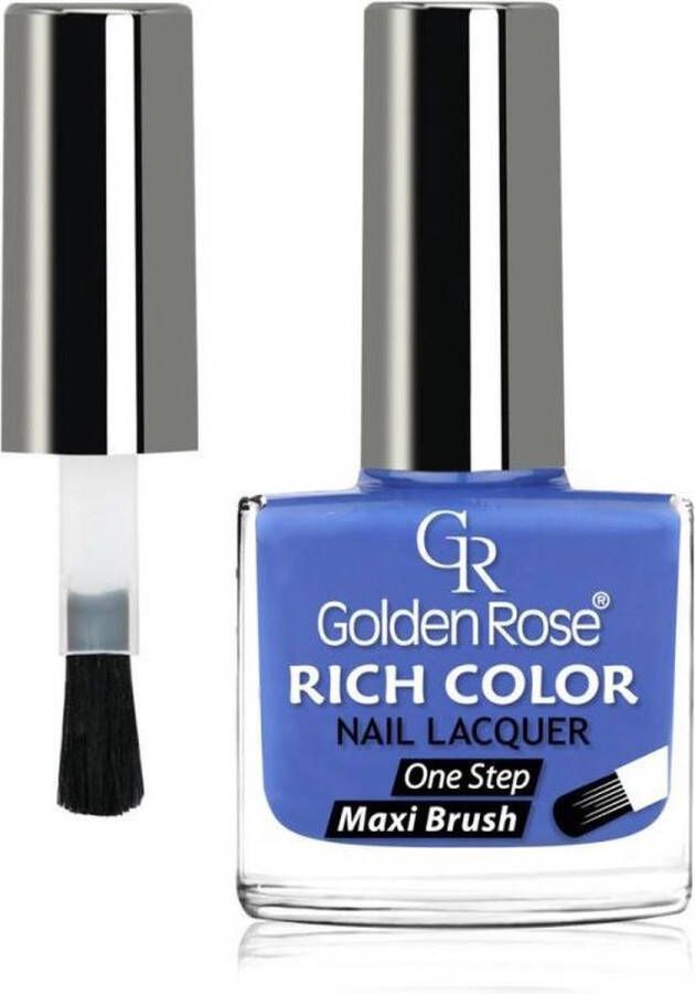 Golden Rose Rich Color blauwe nagellak 49 10 5 ml.