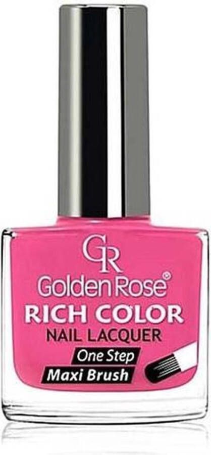 Golden Rose Rich Color Nail Lacquer NO: 07 Nagellak One-Step Brush Hoogglans