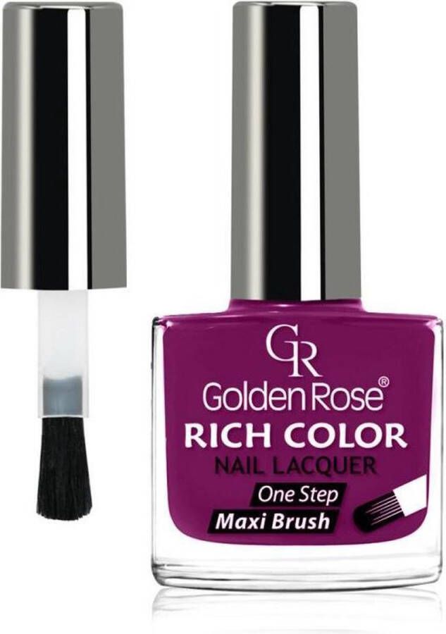 Golden Rose Rich Color Nail Lacquer NO: 31 Nagellak One-Step Brush Hoogglans