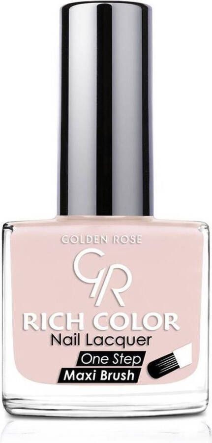 Golden Rose Rich Color Nail Lacquer NO: 52 Nagellak One-Step Brush Hoogglans