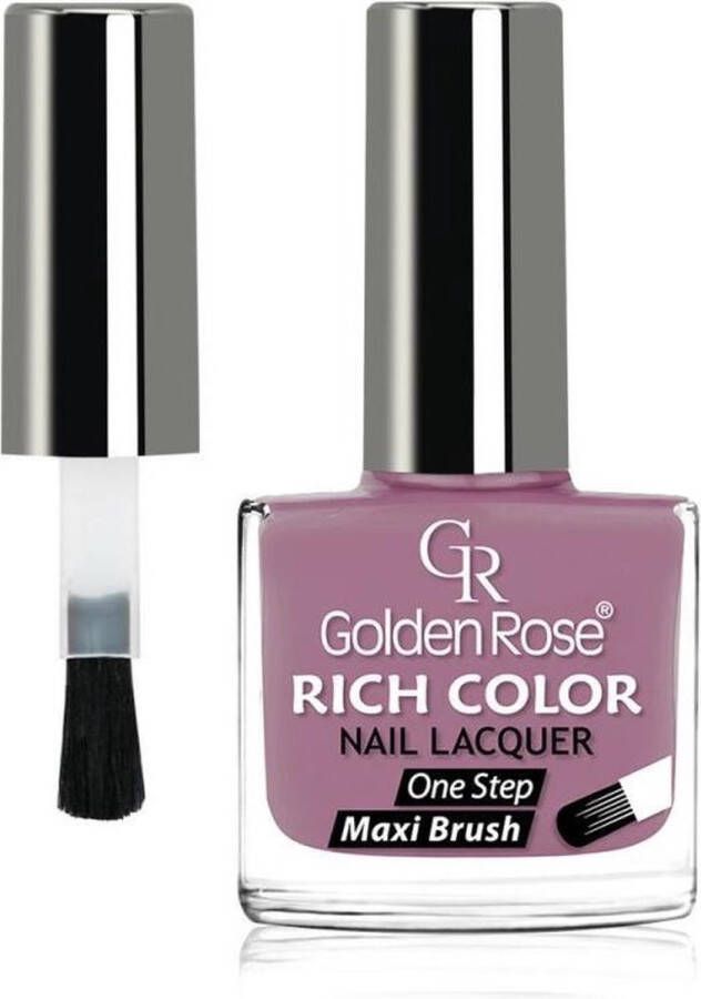 Golden Rose Rich Color Nail Lacquer(Winter Collection) NO: 104 Nagellak One-Step Brush Hoogglans