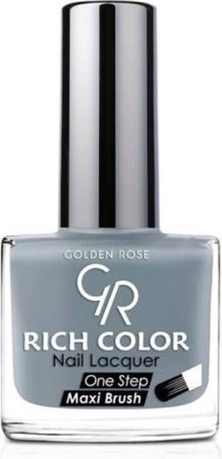 Golden Rose Rich Color Nail Lacquer(Winter Collection) NO: 124 Nagellak One-Step Brush Hoogglans