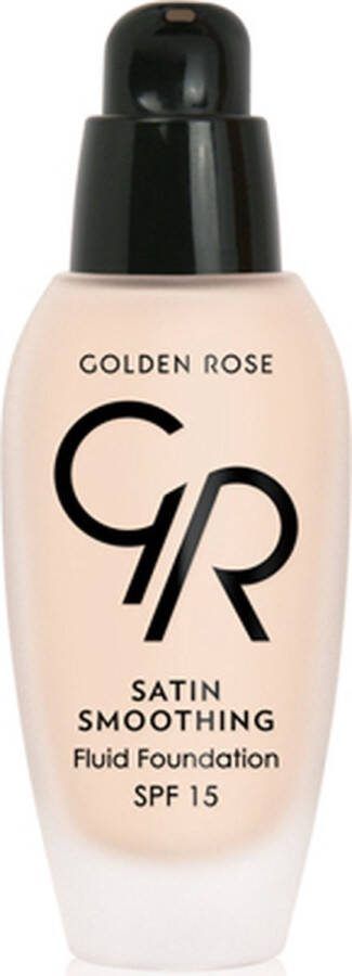Golden Rose Satin Smoothing Fluid Foundation 24 SPF15