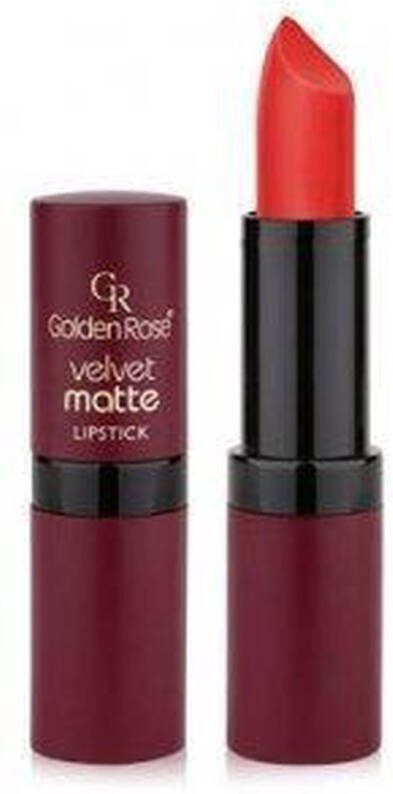 Golden Rose Velvet Matte Lipstick NO: 24 Lippenstift Matte formule perfecte dekking en langhoudend