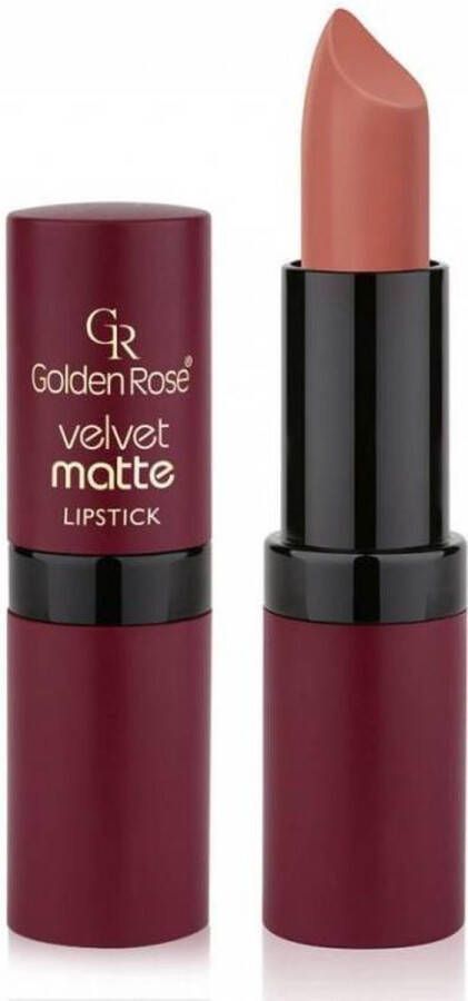 Golden Rose Velvet Matte Lipstick NO: 27 Lippenstift Matte formule perfecte dekking en langhoudend