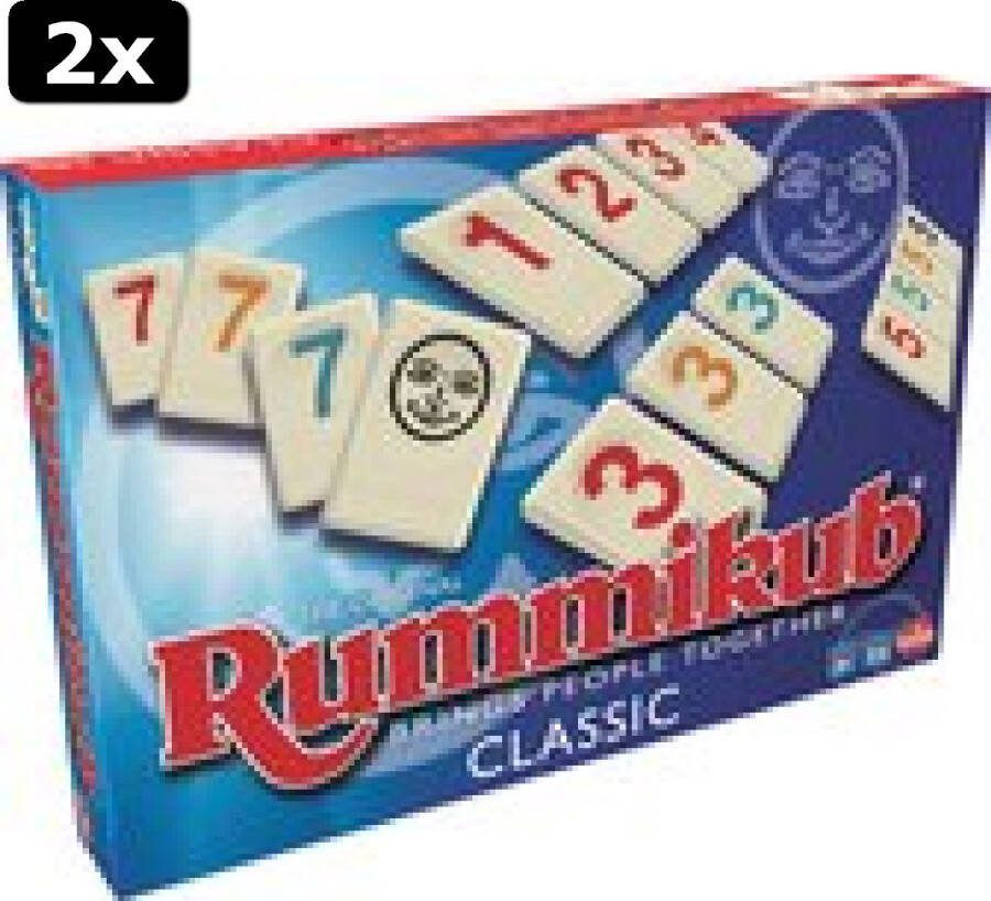 Goliath 2x Rummikub The Original Classic Gezelschapsspel
