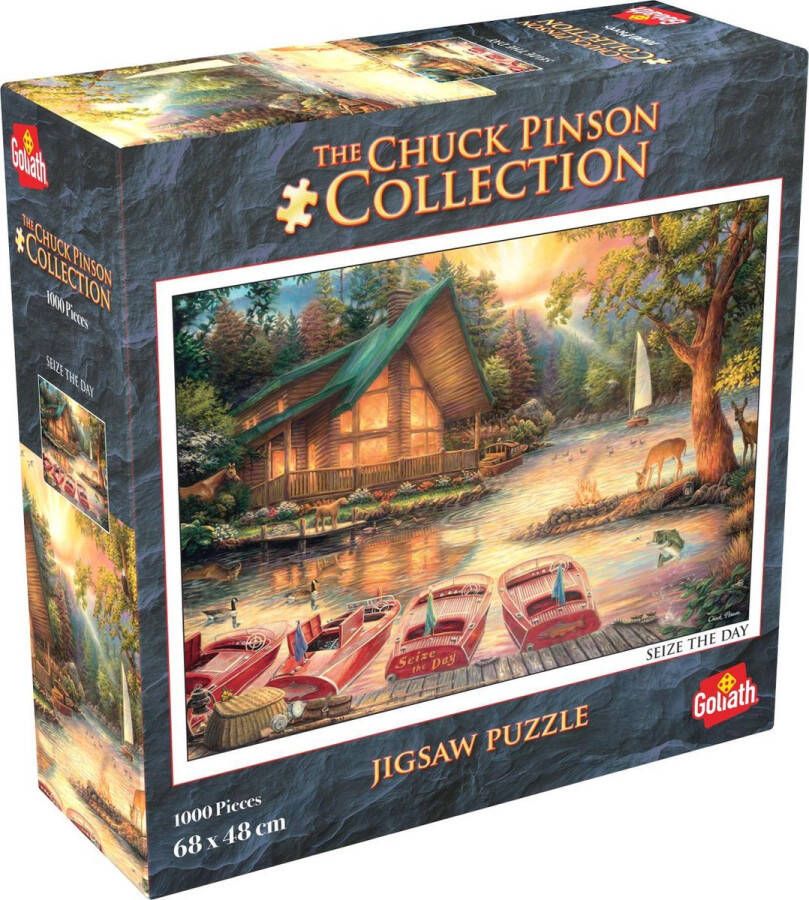 Goliath legpuzzel Seize the Day 20 cm karton 1000 stukjes