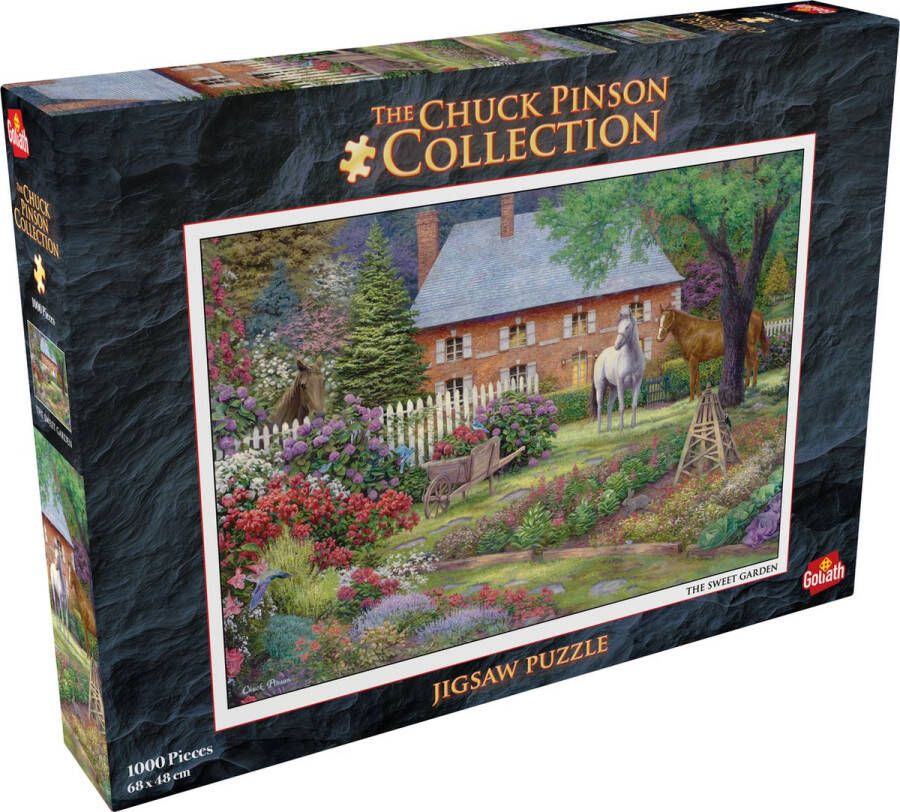 Goliath Chuck Pinson The Sweet Garden Puzzel Landschap 1000 Puzzelstukjes