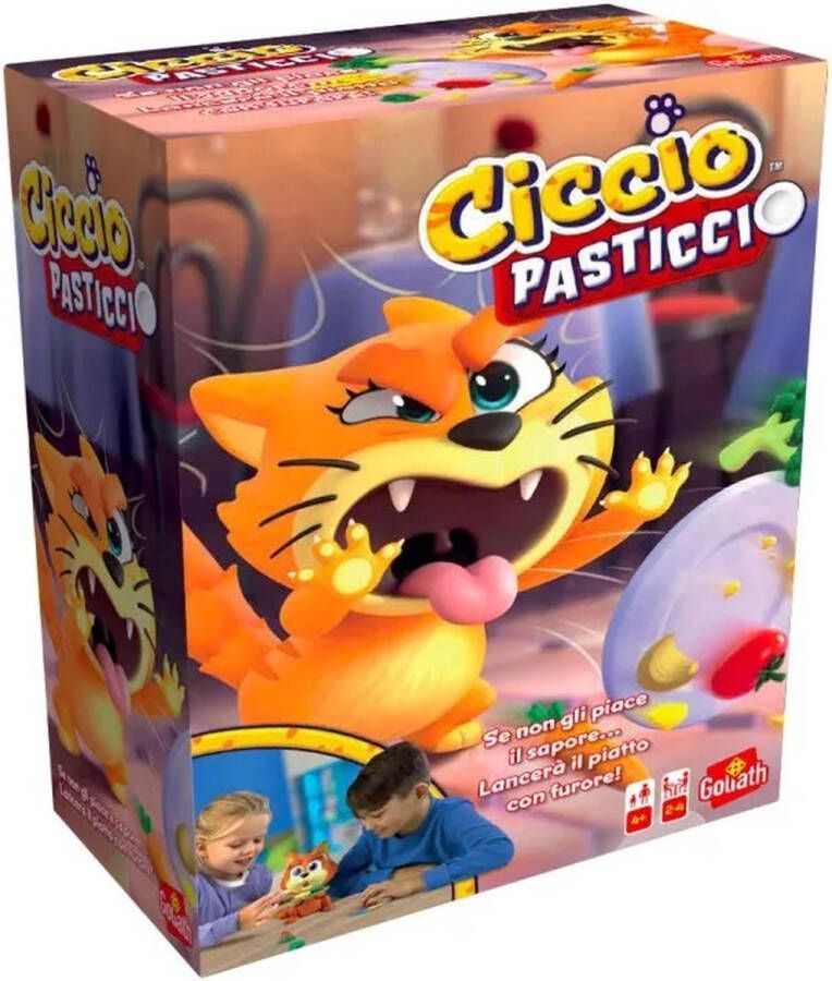 Goliath ciccio pasticci (stoei poes) educatief speelgoed italiaans