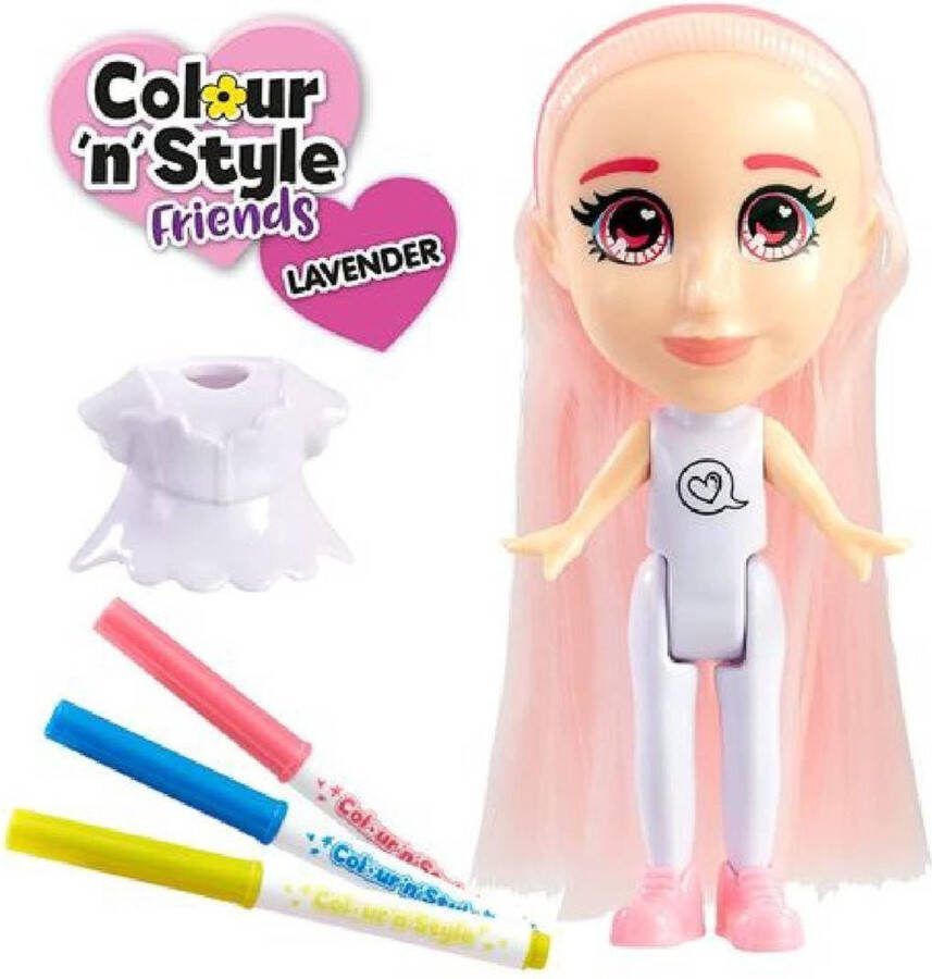 Goliath Colour´n Style Friends Lavender Versier en kleed je pop aan!