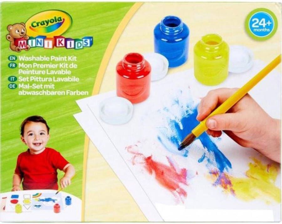 Goliath Crayola Mini Kids Uitwasbare Verfset