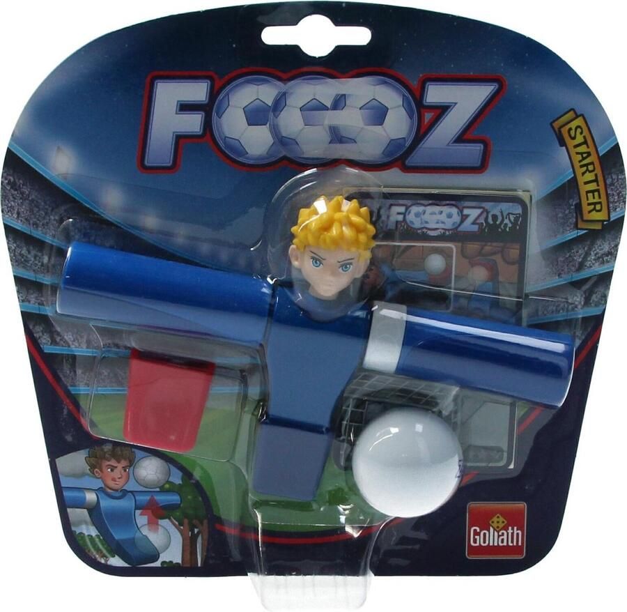 Goliath Foooz Starter Donker Blauw Trick Master Voetbal figuur