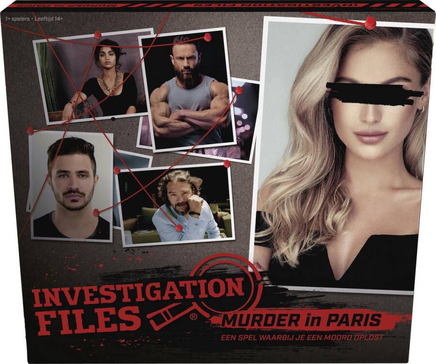 Goliath Investigation Files: Moord in Parijs Misdaadspel Escape Game