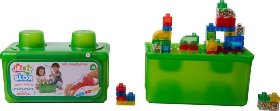 Goliath Jelly Blox Storage Box Constructiespeelgoed Zachte Bouwblokken Pijnvrij Spelen Vanaf 2 jaar