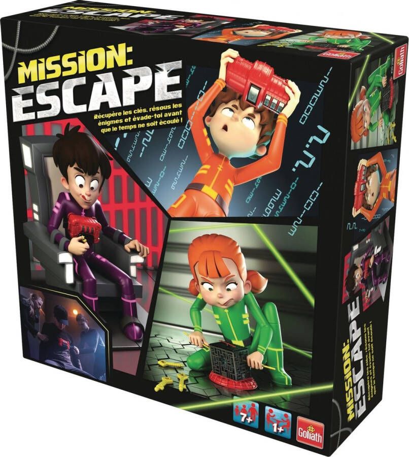 Goliath Kinderspel Mission Escape Franstalig Spel