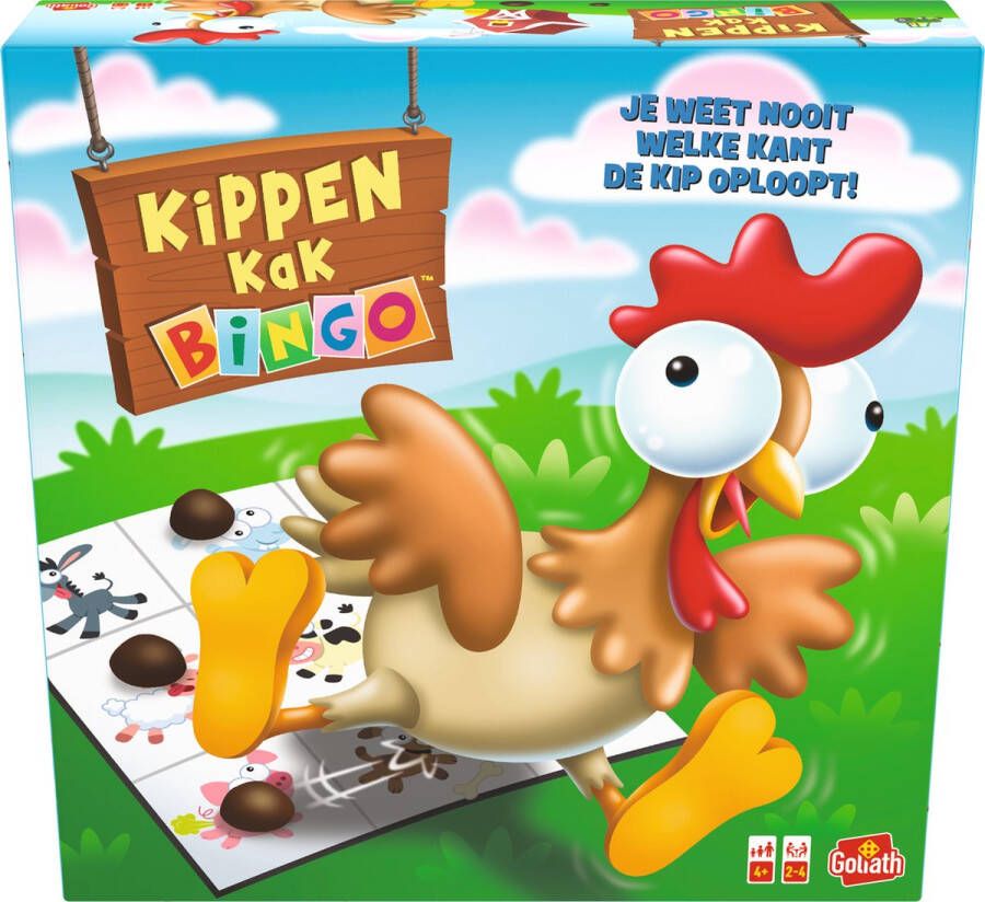 Goliath Kippenkak Bingo Actiespel Kinderspel
