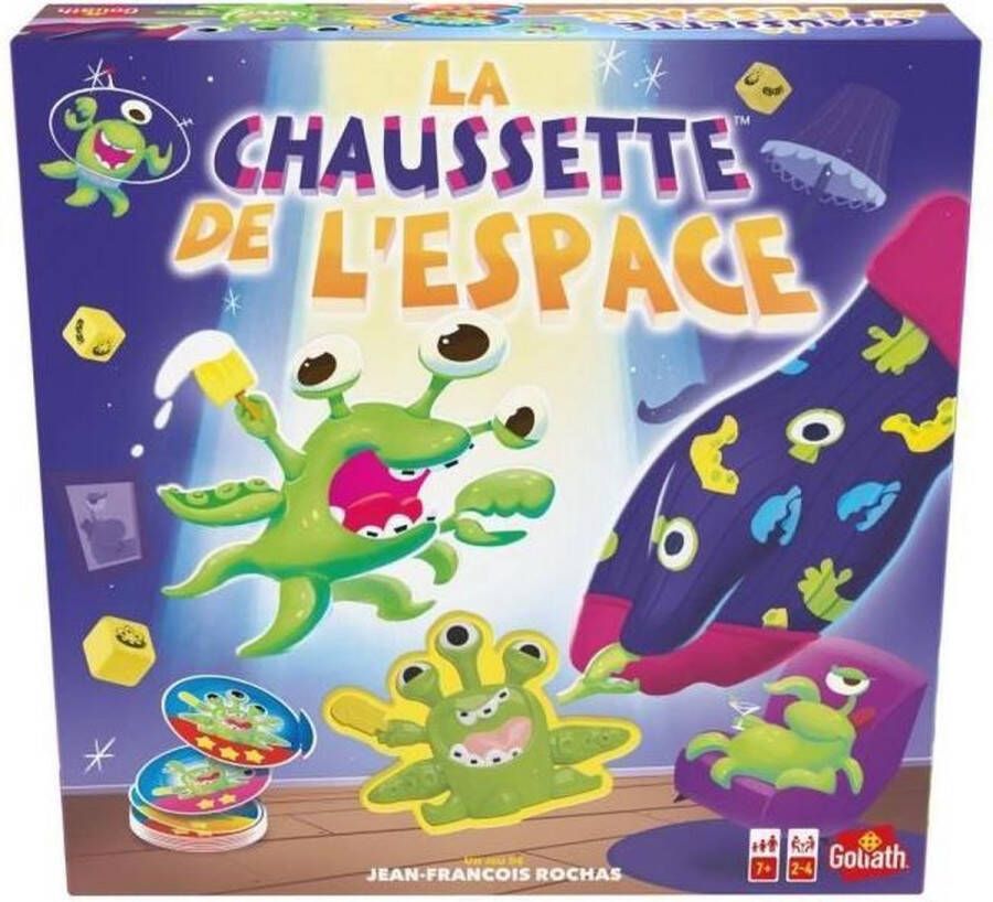 Goliath LA CHAUSSETTE DE L'ESPACE De ruimtesok (frans)