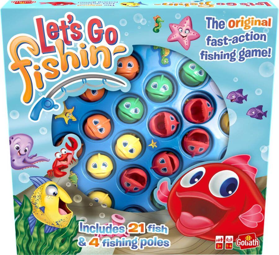 Goliath Let's Go Fishing Original (ML) Actiespel Hengelspel
