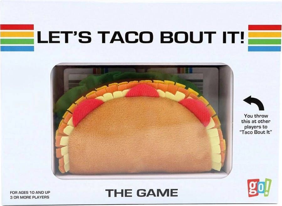 Goliath Let's Taco Bout It! Engelstalig Kaartspel Partyspel Gooi De Taco En Leer Elkaar Kennen!
