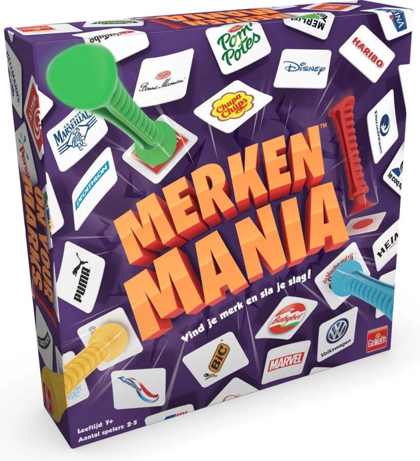 Goliath Merkenmania Kaartspel Partyspel