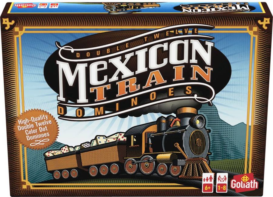 Goliath Mexican Train Dominoes Actiespel Domino
