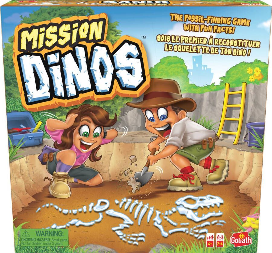 Goliath Mission Dinos Dino Spel Actiespel Bordspel