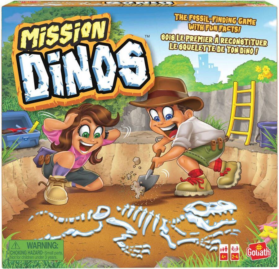 Goliath Mission Dinos Dino Spel Actiespel Bordspel
