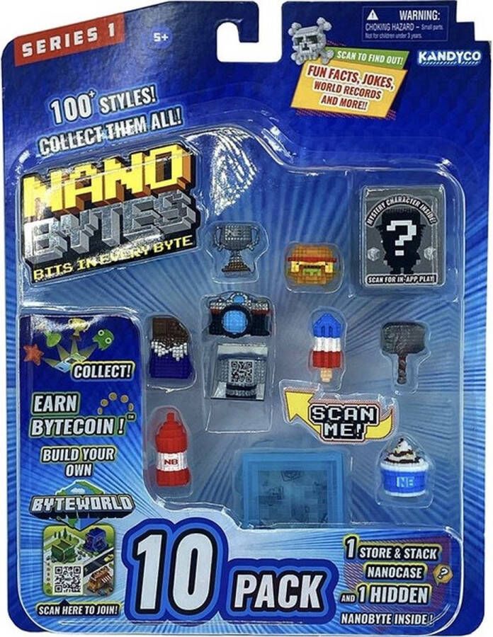 Goliath Nanobytes 10-pack Serie 1 Set Assorti Uitgeleverd