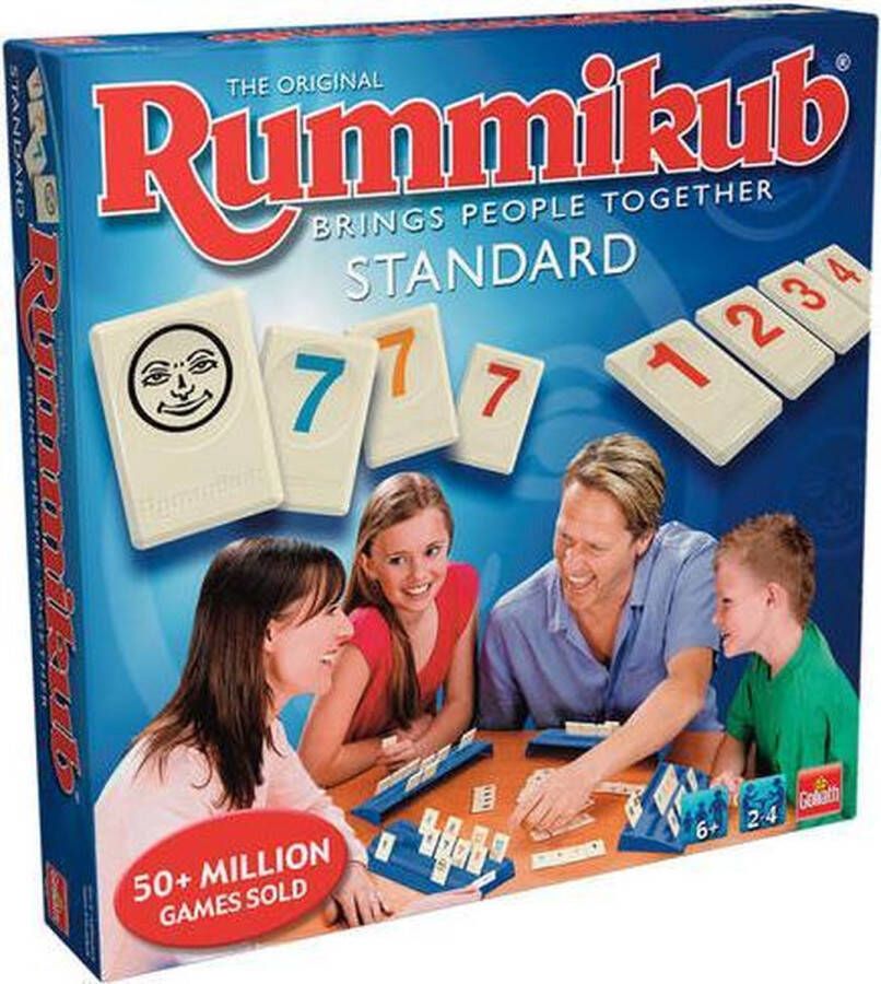 Goliath Orginele Rummikub spel standaard editie 2-4 spelers