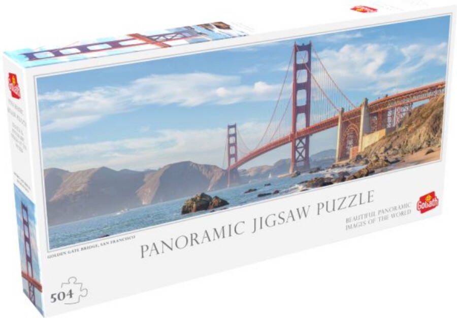 Goliath Panorama Puzzle 500 pcs: Golden State Bridge Puzzel