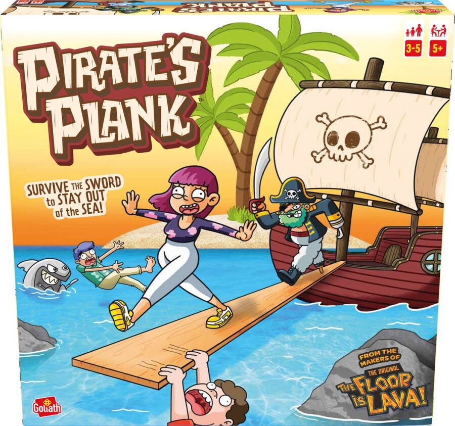 Goliath Piraten Plank Actiespel Kinderspel
