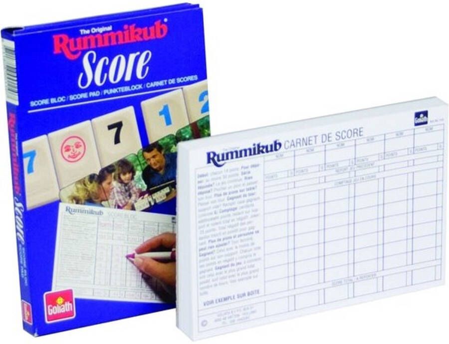 Goliath Rummikub Scoreblok